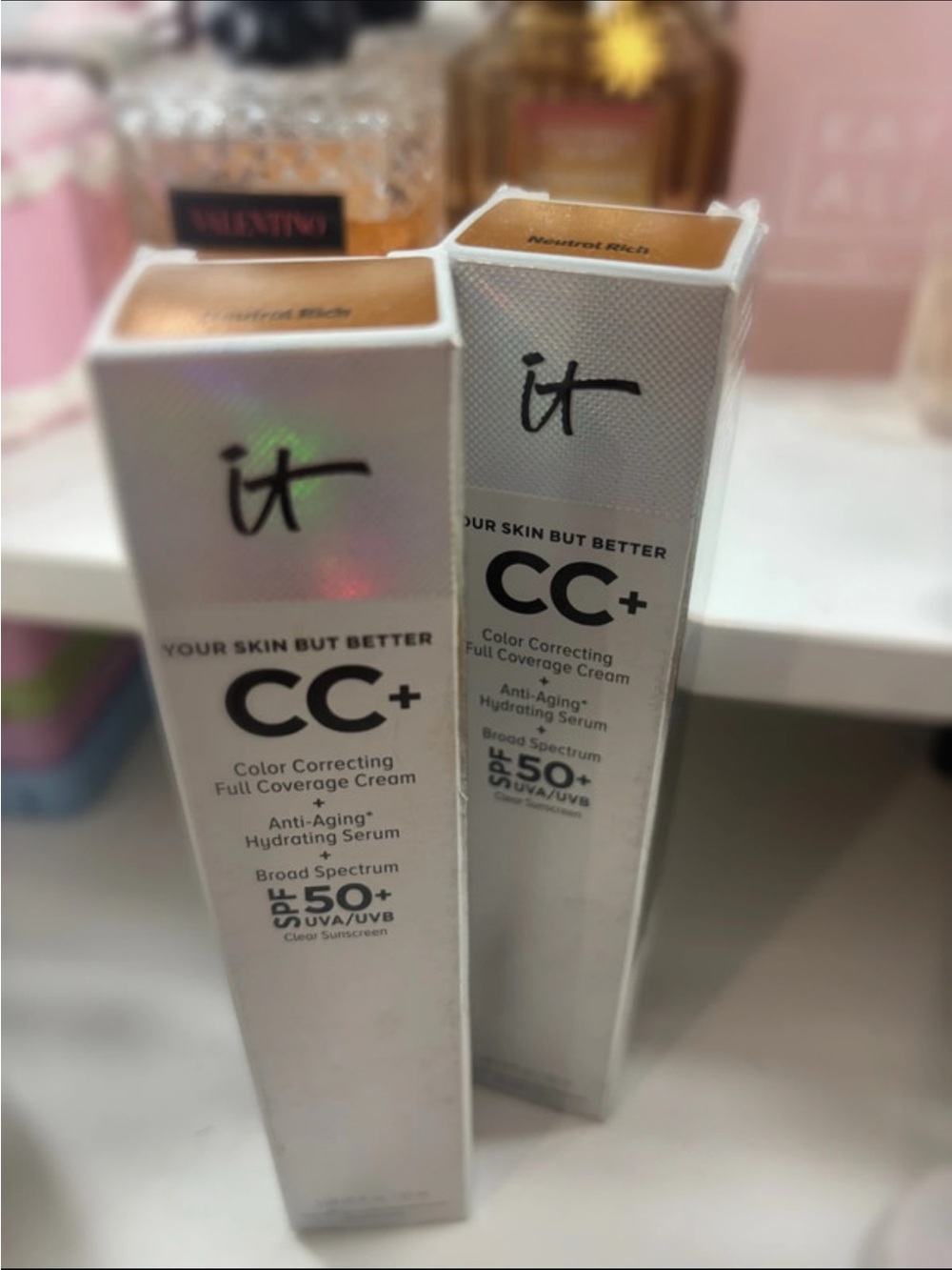 it cosmetics CC+ Cream SPF 50+ Neutral Rich 2pack